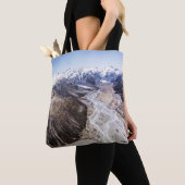 AERIAL UITZICHT VAN DE MOUNTAINERINGEN TOTE BAG (Dichtbij)