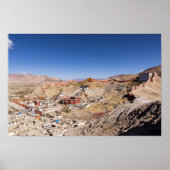 Aerial view of Gyantse & Palcho Monastery - Tibet Poster (Voorkant)