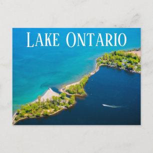 Aerial View of Lake Ontario Postcard, Great Lakes Briefkaart