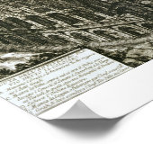 Aerial view of the Colosseum in Rome from 'Views o Poster (Hoek)