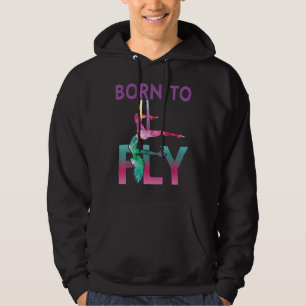 Aerial Yoga Acrobat Aerialist Gymnastics B Hoodie