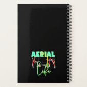 Aerial Yoga acrobatics Circus Gymnastic Life Gifts Planner (Achterkant)