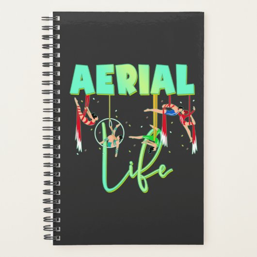 Aerial Yoga acrobatics Circus Gymnastic Life Gifts Planner (Voorkant)