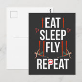 Aerial Yoga Artist Gymnastic Dance Aerialist Girl Briefkaart (Voorkant / Achterkant)