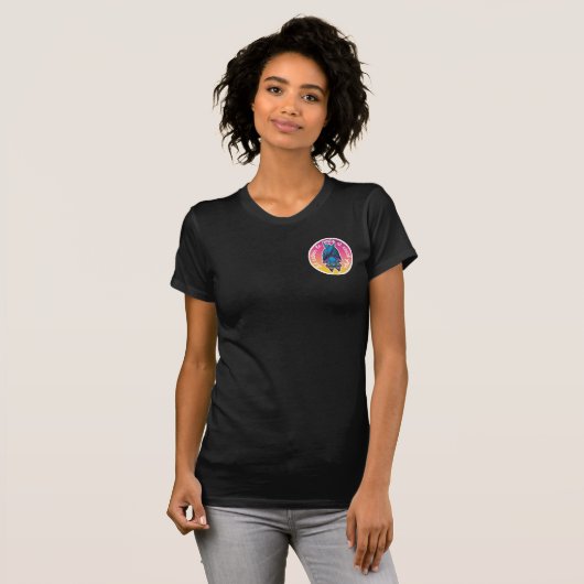 Aerial Yoga Bat T-Shirt (Voorkant volledig)