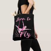 Aerial Yoga Born to Fly Tote Bag (Dichtbij)