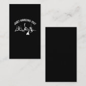 Aerial Yoga Gymnastic Artist Dance Aerialist Girl Visitekaartje (Voorkant / Achterkant)