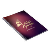 Aerial YOGA Meditation Instructor Pilates Fitness Notitieboek (Rechterzijde)