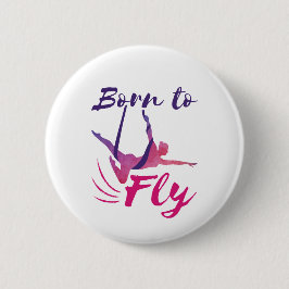 Aerial Yoga Silks Born to Fly Ronde Button 5,7 Cm