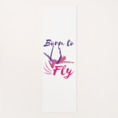 Aerial Yoga Silks Born to Fly Yogamat (Voorkant)