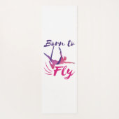 Aerial Yoga Silks Born to Fly Yogamat (Achterkant)