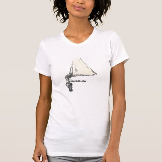 Aerial Yoga T-Shirt (Voorkant)