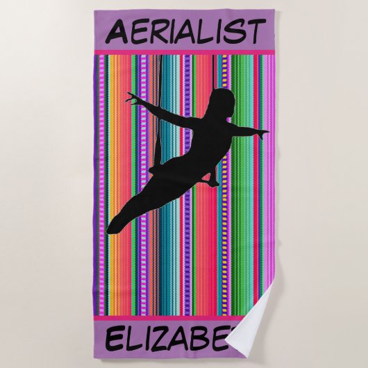 Aerialist Aztec Beach Towel Strandlaken (Voorkant)