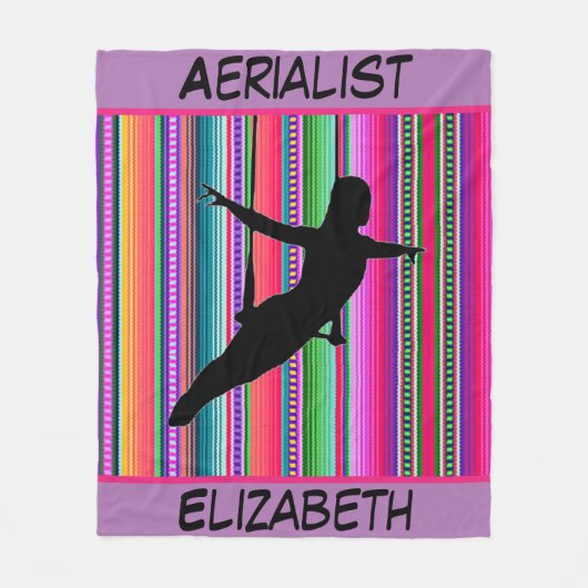 Aerialist Aztec - Persoonlijke ventilatorbak Fleece Deken (Voorkant)
