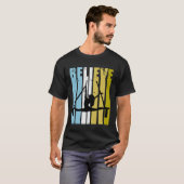 Aerialist Believe Silhouette Loves Practice Air Yo T-shirt (Voorkant volledig)