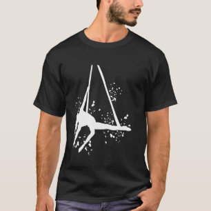 Aerialist Colorsplash Aerial Yoga Kids Aerial Zijd T-shirt