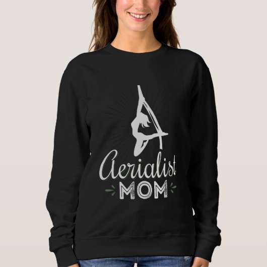Aerialist mam Aerial Funny Apparel Trui (Voorkant)