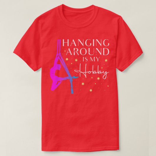 Aerialist Vrouwen Aerial Yoga T-shirt (Design voorkant)