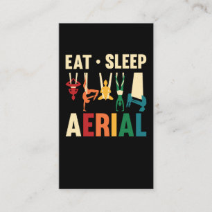 Aerialist Women Aerial Yoga Silks Visitekaartje