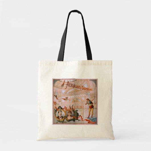 Aerialisten Hoogste Theater Tote Bag (Voorkant)