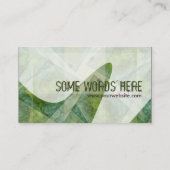 Aerialistisch verticaal Visitekaartje (Achterkant)