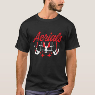 Aerials Gymnastische wrappen Silks Hoop Artist Tra T-shirt