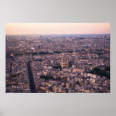 AERIEEL UITZICHT VAN STADSGEBOUWEN TIJDENS DE DAG POSTER (Voorkant)