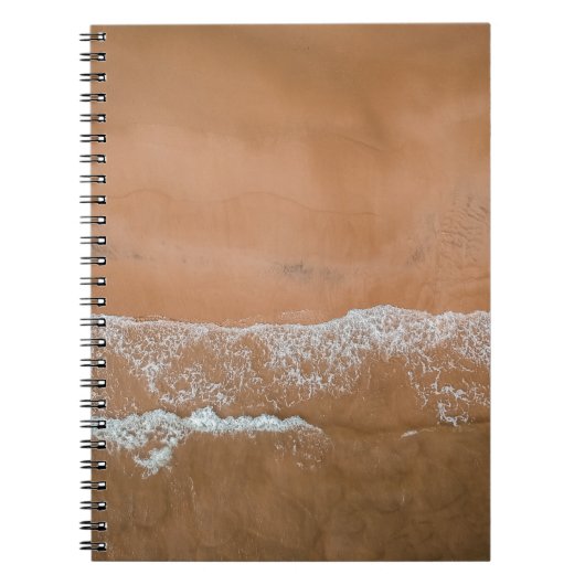 AERIEL UITZICHT VAN DE BEACH NOTITIEBOEK (Voorkant)