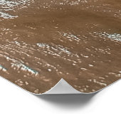 AERIEL UITZICHT VAN DE BEACH POSTER (Hoek)