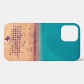 AERIËLE FOTO VAN DE SEASHORE Case-Mate iPhone CASE (Achterkant (horizontaal))