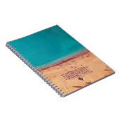 AERIËLE FOTO VAN DE SEASHORE NOTITIEBOEK (Rechterzijde)