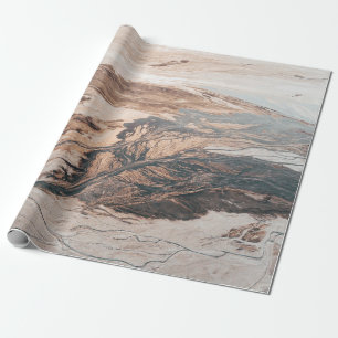 AERIËLE FOTOGRAFIE VAN ROCK MOUNTAY CADEAUPAPIER