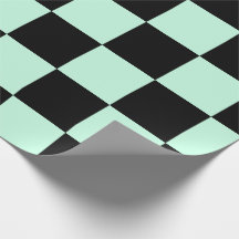 Aero blauw en zwart geruit patroon
