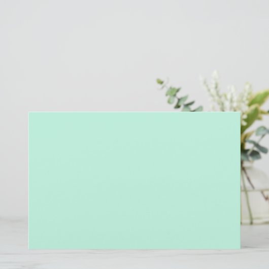 Aero Blue Briefpapier (Staand voorkant)