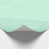 Aero blue cadeaupapier (Hoek)