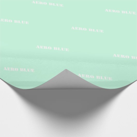Aero blue cadeaupapier (Hoek)