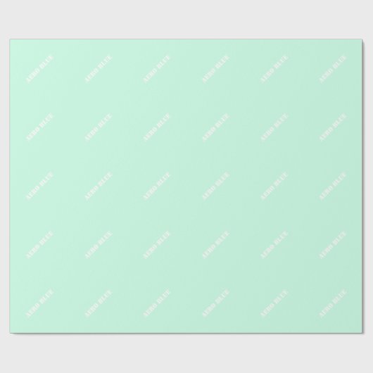 Aero blue cadeaupapier (Vlak)