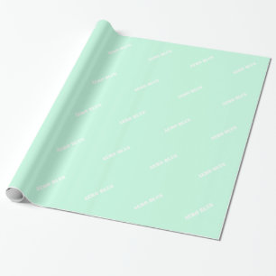 Aero blue cadeaupapier