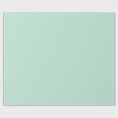 Aero blue (effen kleur) cadeaupapier (Vlak)