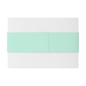 Aero Blue Uitnodigingen Wikkel (Achterkant Voorbeeld)