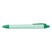 Aero Blue Zwarte Inkt Pen (Bovenkant)