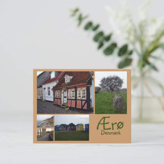 AErø Collage Briefkaart (Staand voorkant)