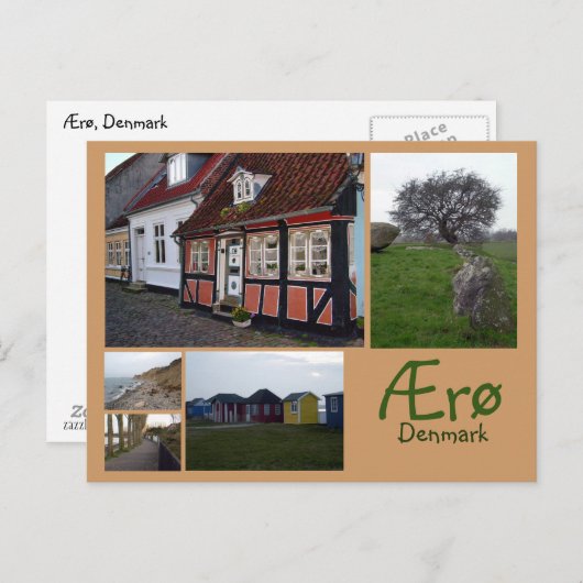 AErø Collage Briefkaart (Voorkant / Achterkant)