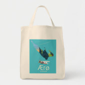 Ærø, Denemarken Reisposter kaart Tote Bag (Voorkant)