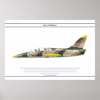 Aero L-39 Syrië Poster