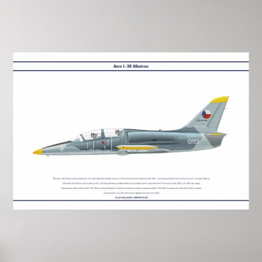 Aero L-39 Tsjechië 1 Poster (Voorkant)