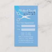 Aero Solid Hair Stylist Benoeming #3 Afsprakenkaartje (Achterkant)