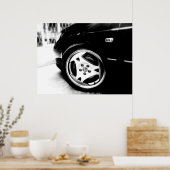 Aero-wiel — Saab 9-5 Poster (Keuken)