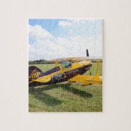 Aerobatic bi-Plane on Field Legpuzzel