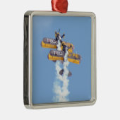 Aerobatische vleugelvliegtuigen metalen ornament (Rechts)